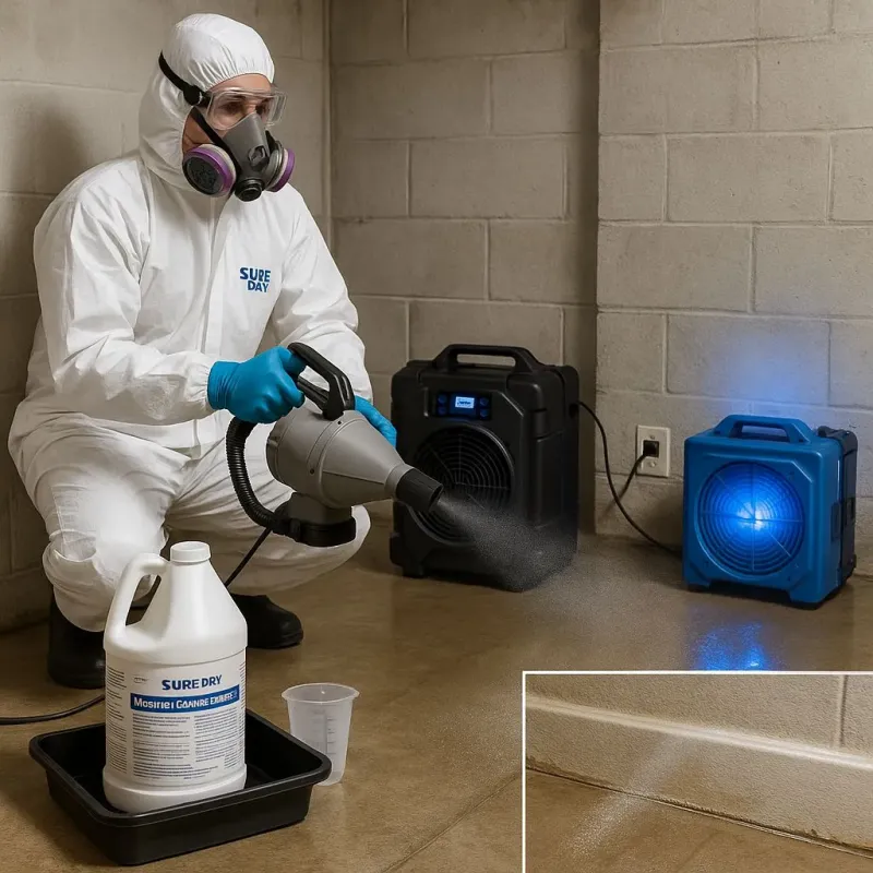 Sanitization and Odor Removal process in Parkwood, WA
