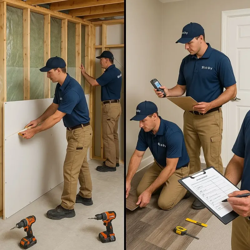Repairs and Reconstruction process in Parkwood, WA